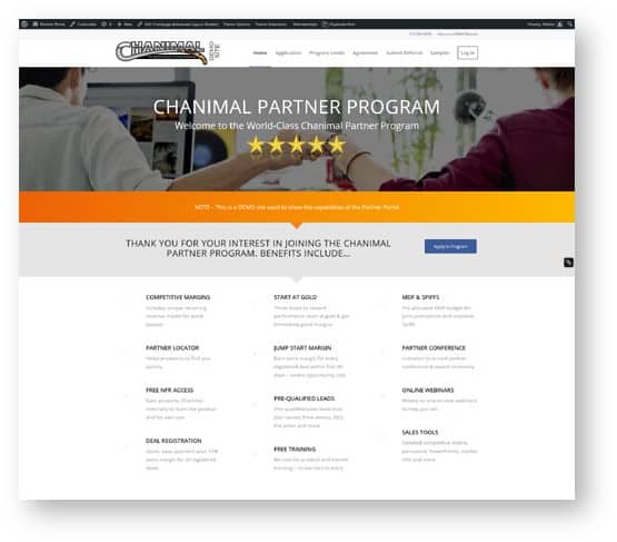 recruiting partners home page
